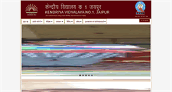 Desktop Screenshot of kvno1jaipur.org